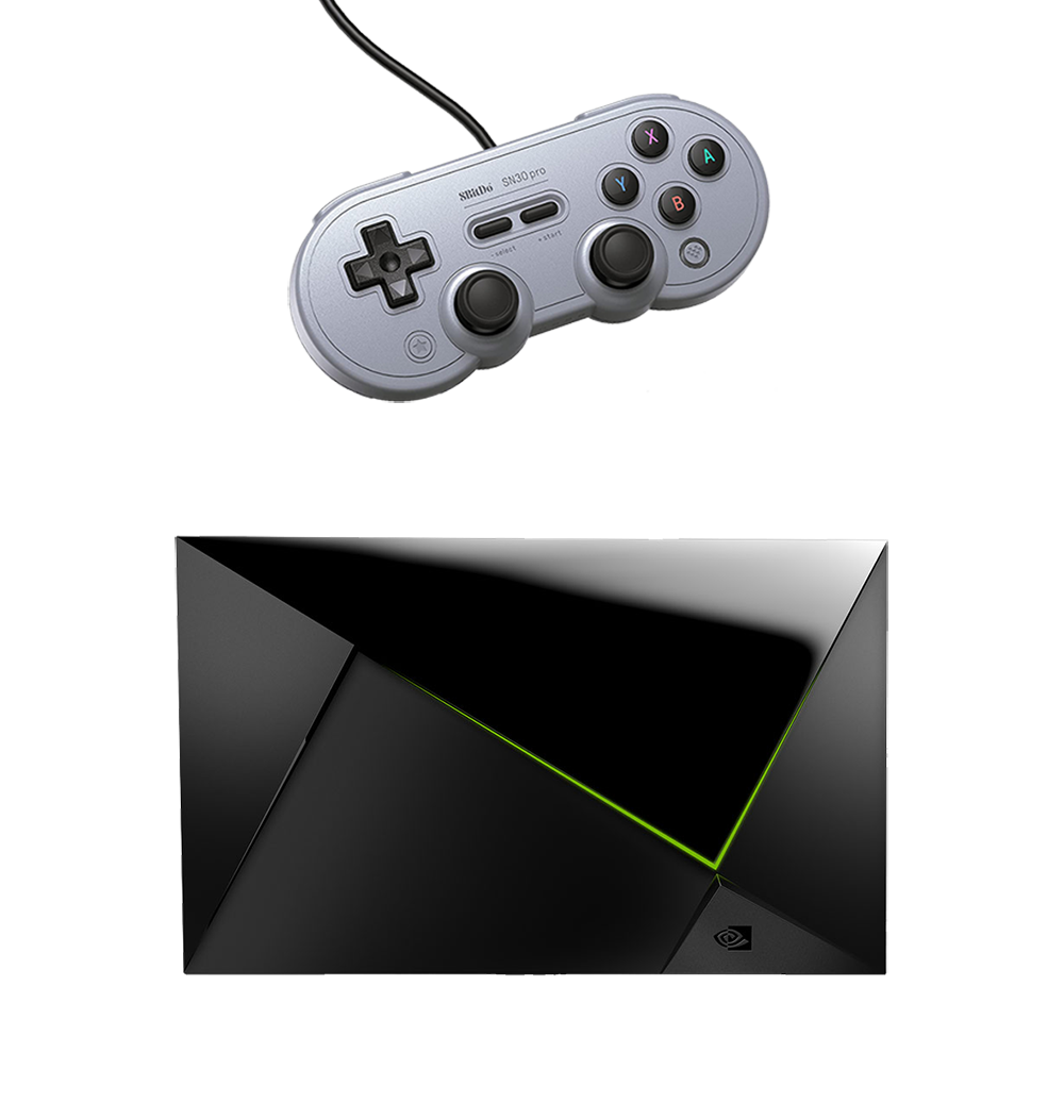 2019 Nvidia Shield TV PRO Gaming Controller & 4TB Retro Gaming Package NEW
